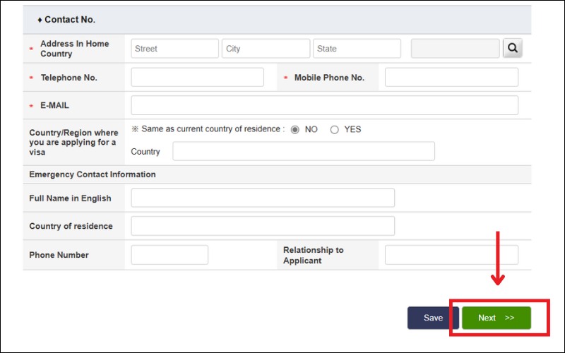 Sau khi hoàn tất, nhấn Next để chuyển sang phần tiếp theo