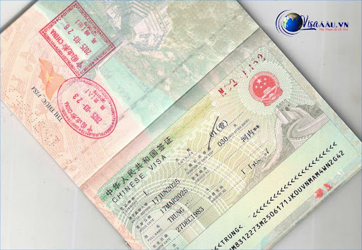 Visa du lịch Trung Quốc có hiệu lực 3 tháng kể từ ngày cấp 