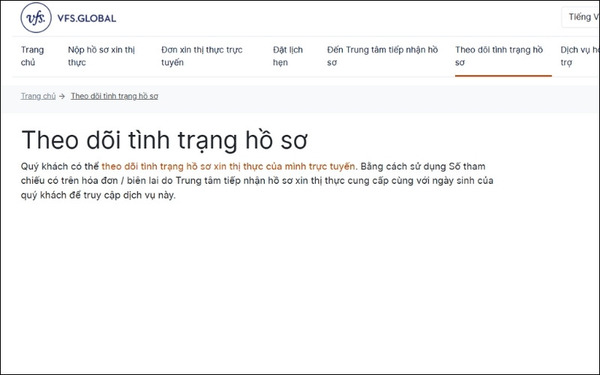 Theo dõi tiến trình xử lý hồ sơ xin visa Phần Lan
