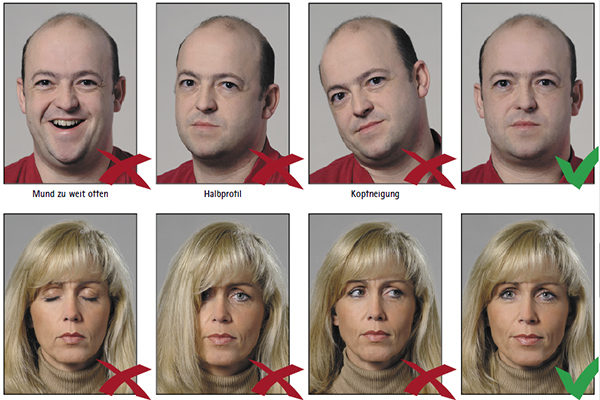 Các lưu ý khi chụp ảnh visa châu Âu